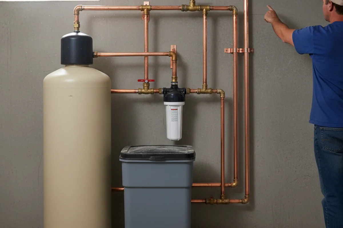 Whole-house water treatment system installed in Peckville